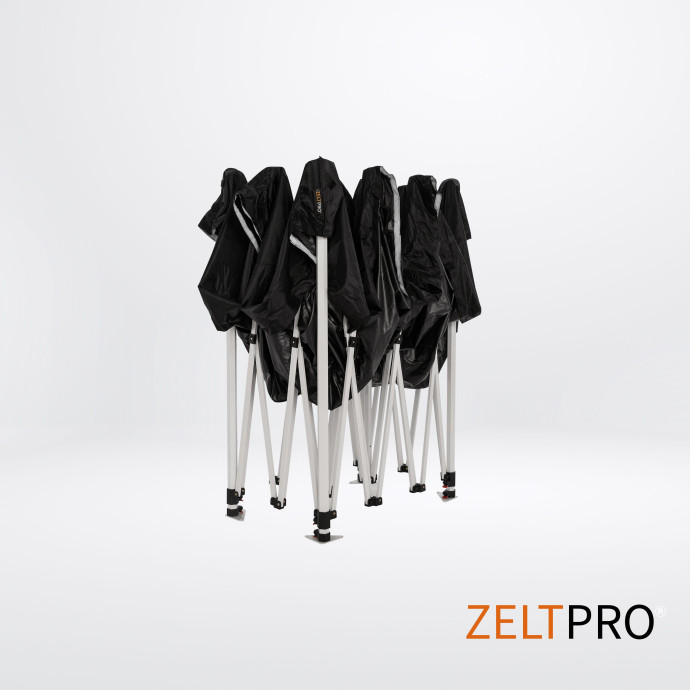 Prekybinė Palapinė 3x2 Juoda Zeltpro PROFRAME iš vidaus