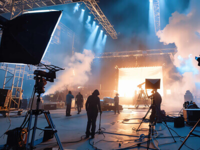 Backstage ir techninė zona: kaip suplanuoti užkulisius, kad renginys vyktų sklan